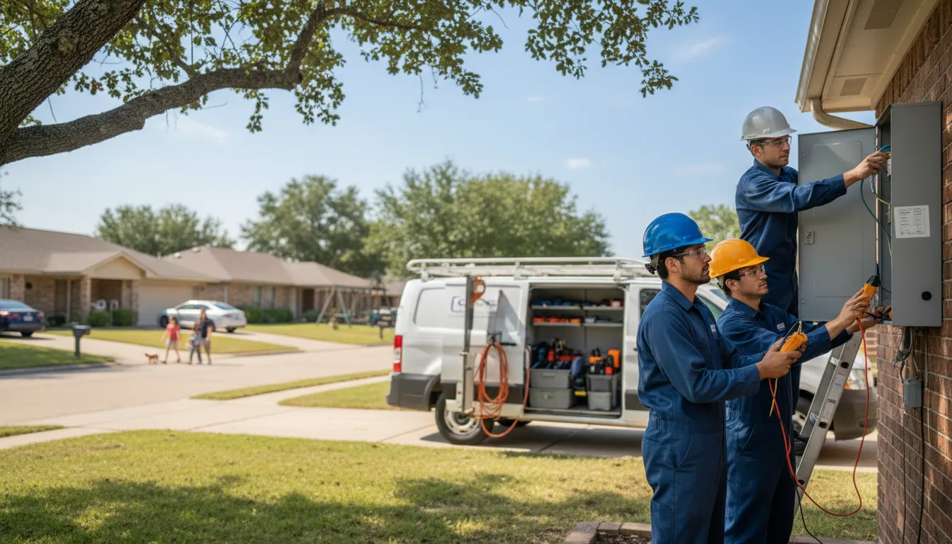 Certified electrician providing emergency electrical services in Barnard, SD